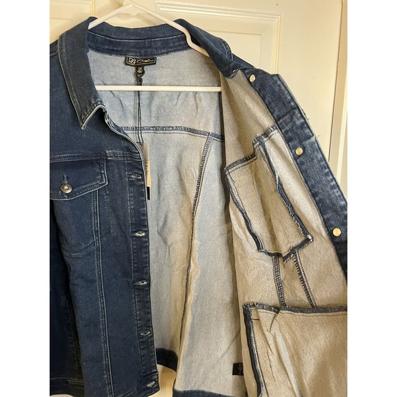 Diane Gilman Blue Jean Jacket - Picture 10 of 13